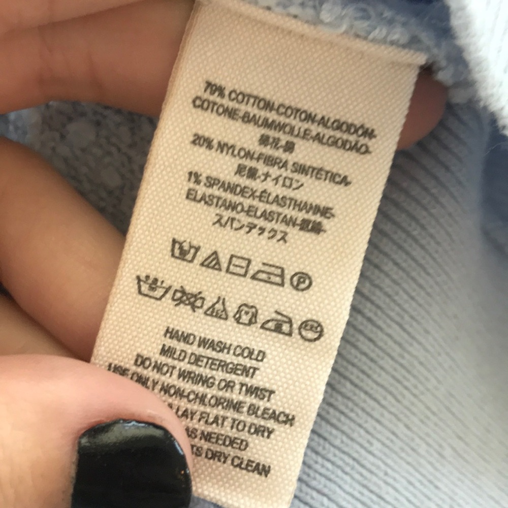 Free People boucle periwinkle pullover sweater - Picture 8 of 8